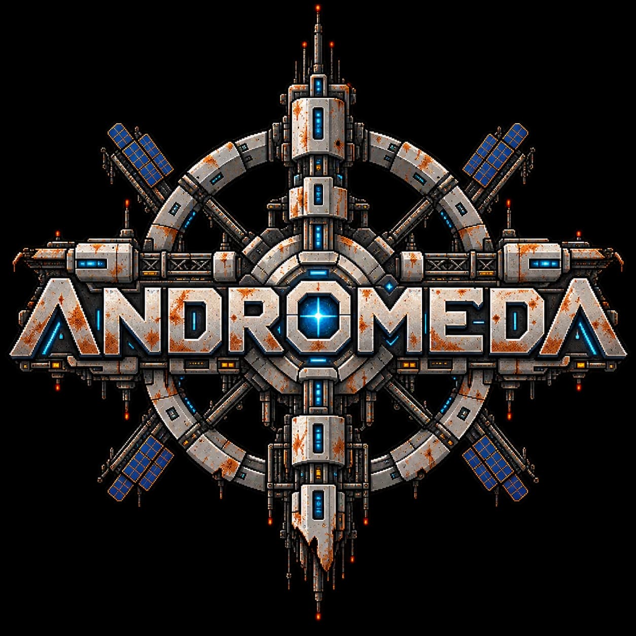 The ANDROMEDA title logo