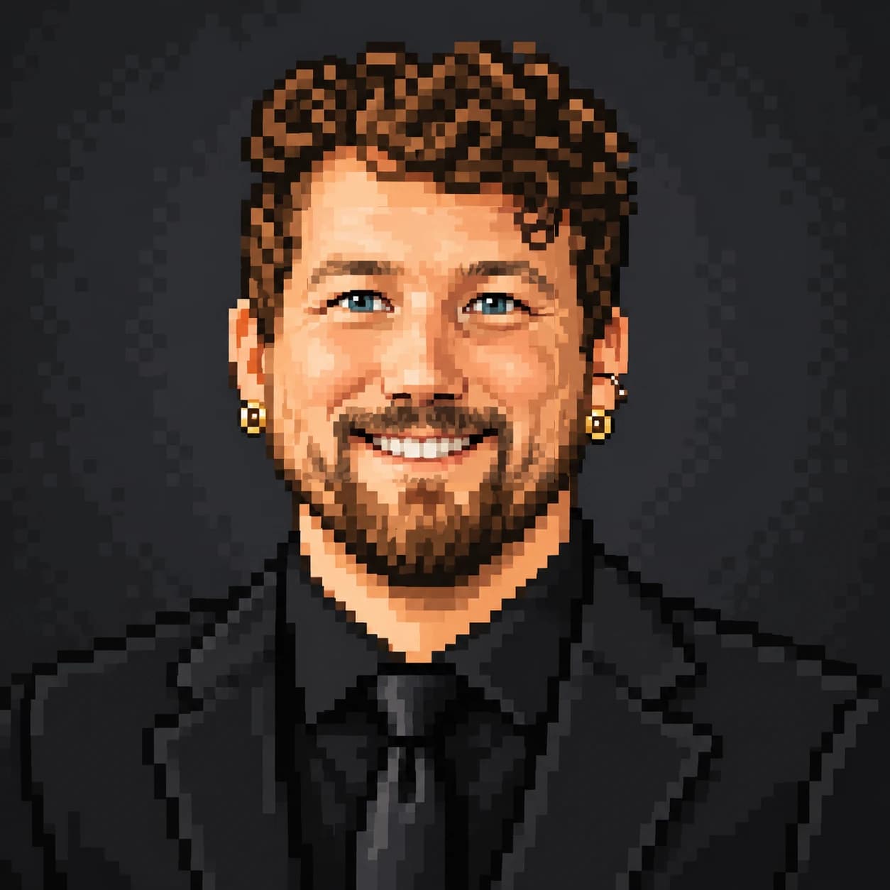 Portrait of Kyle Bartz smiling